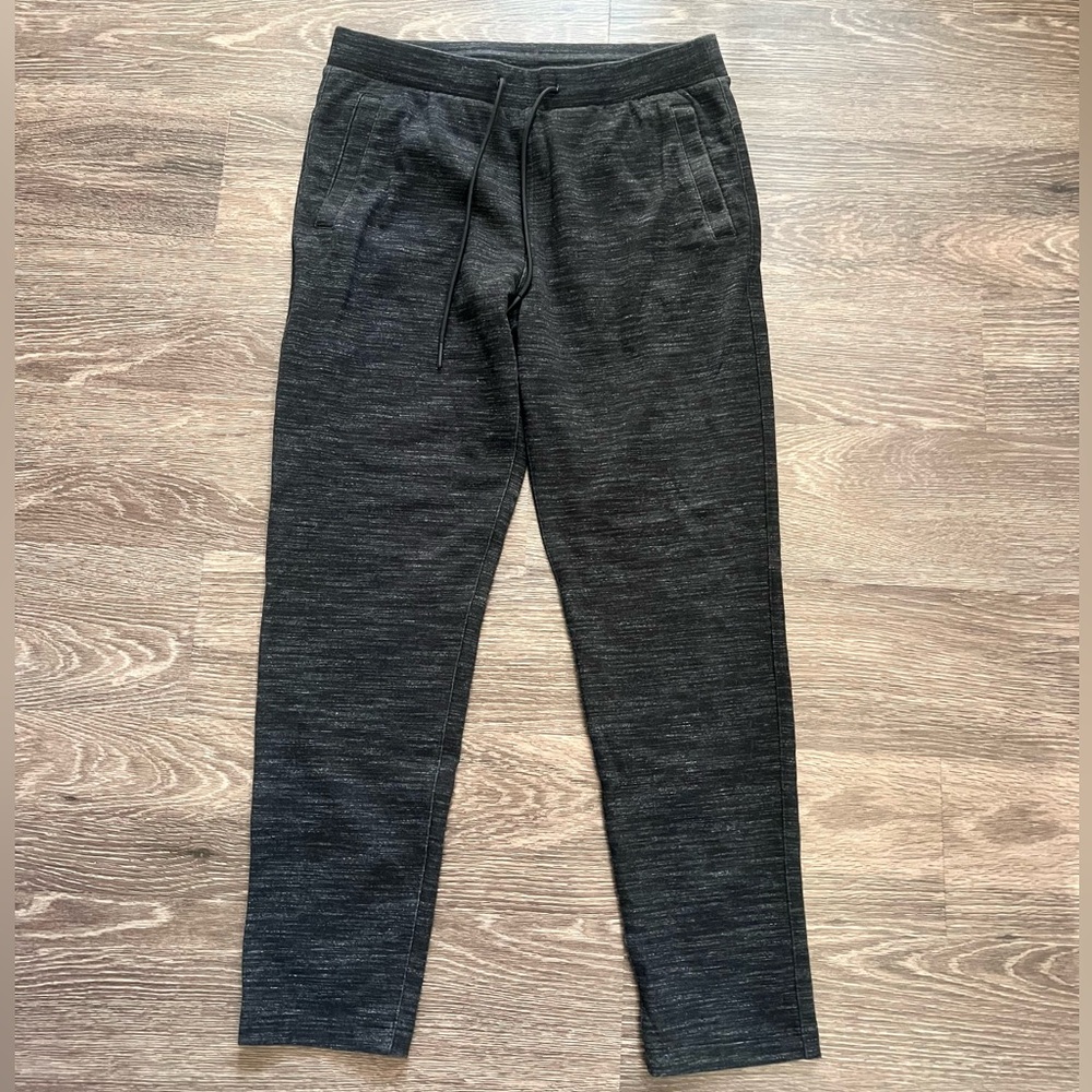 Express Mens Heathered Black Jogger Sweatpants Size S